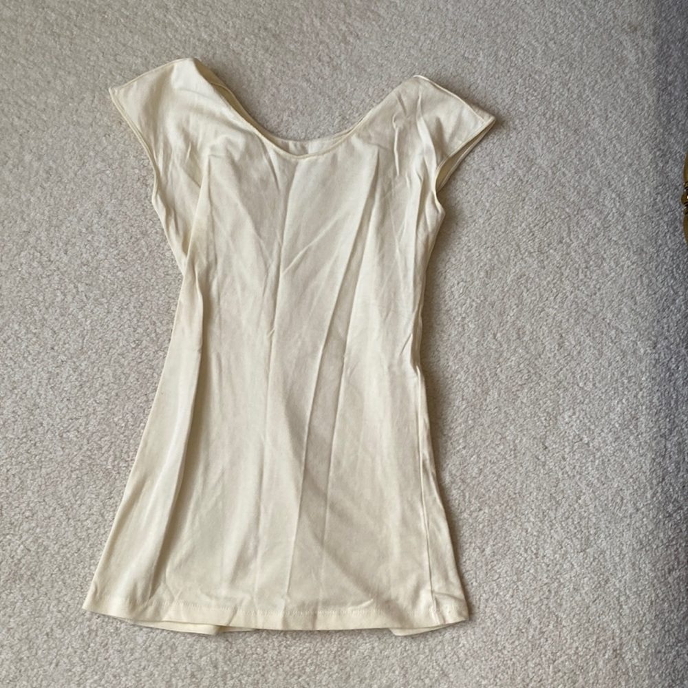 Downeast wonder tee ivory xsmall